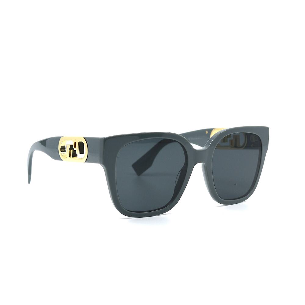NEW! FENDI FE40063I 20A GREY AUTHENTIC SUNGLASSES - Picture 4 of 11